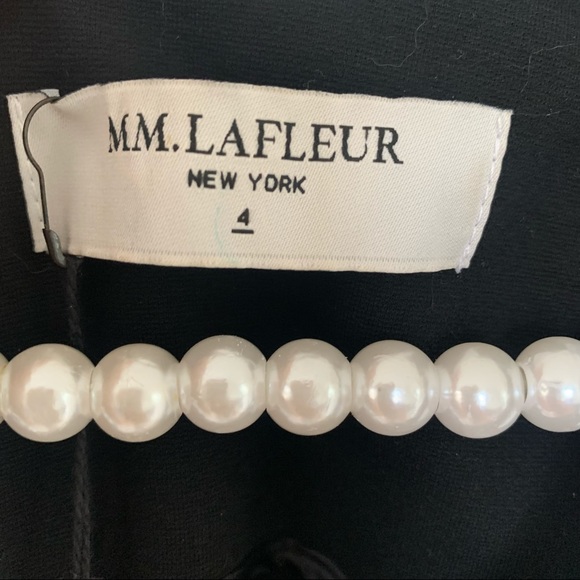 NWT MM Lafleur The Rachel Dress Textured Ponte - Picture 11 of 14